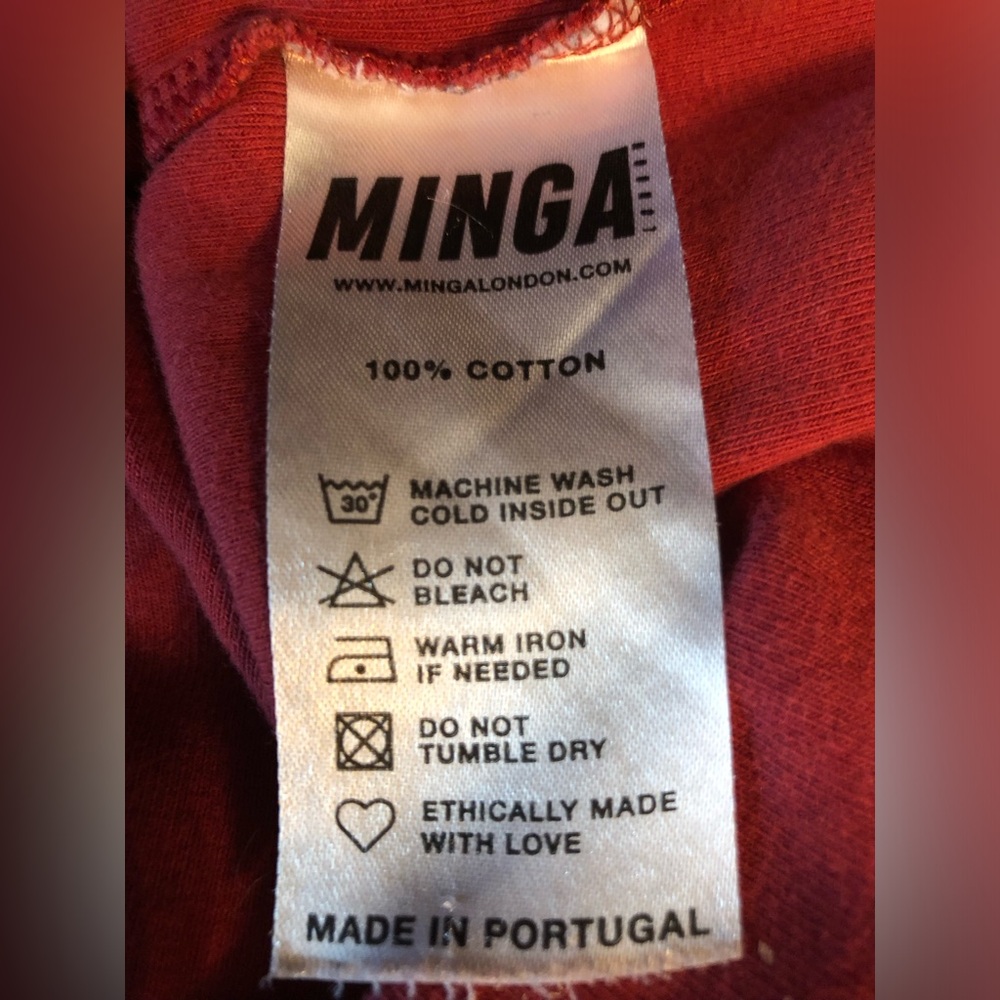 MINGA LONDON Don't Bother Me distressed graphic baby tee - Picture 6 of 6